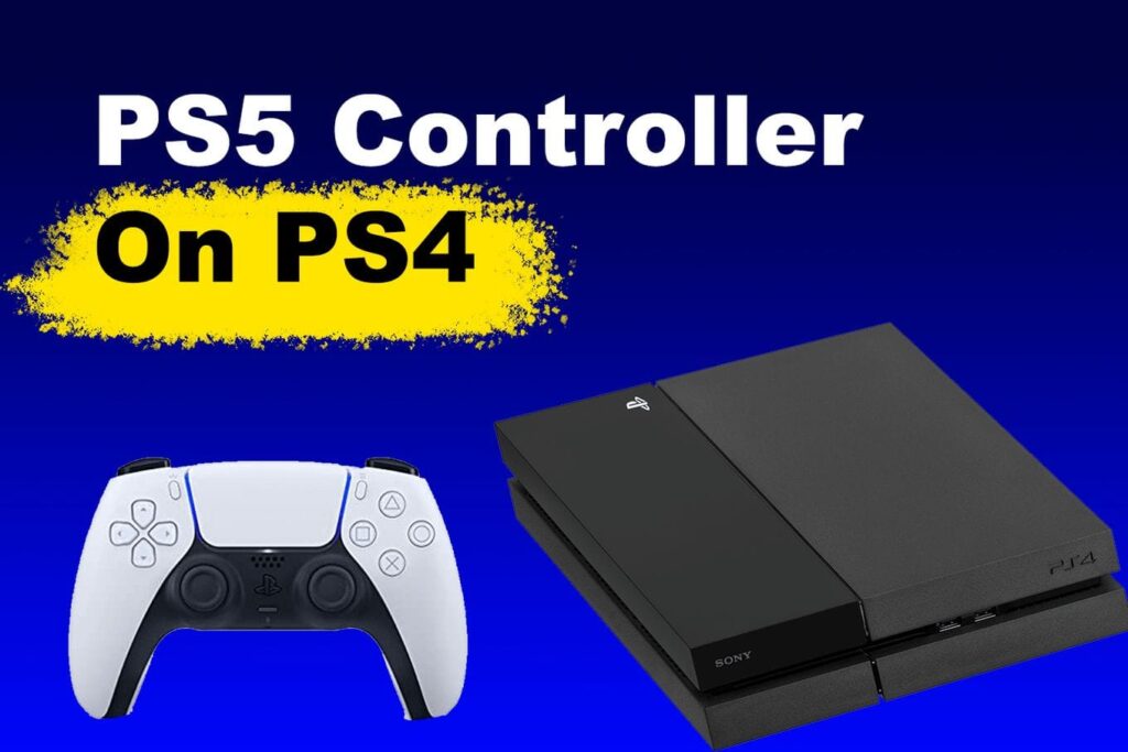 Connect PS5 Controller To PS4 Console