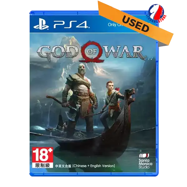 God-of-War---PlayStation-4-asia-hk-used God of War
