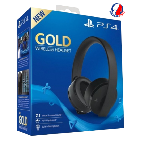 Sony PlayStation 4 New Gold Wireless Headset